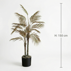 Kunstig phoenixpalme tør 150 cm