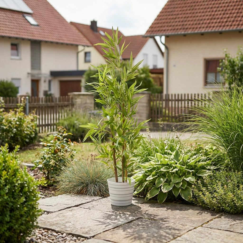 Kunst bamboe 120 cm buiten in tuin