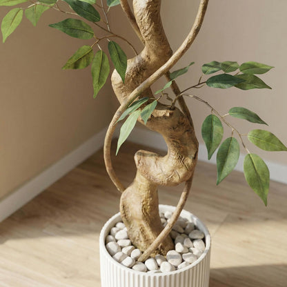 Künstlicher Ficusbaum 120–150 cm mit Dekotopf