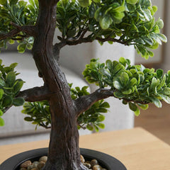 Kunst Bonsai 30 cm met decoratieve pot