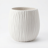 Plantenpot Wit Ø30 cm Gestructureerd VENA