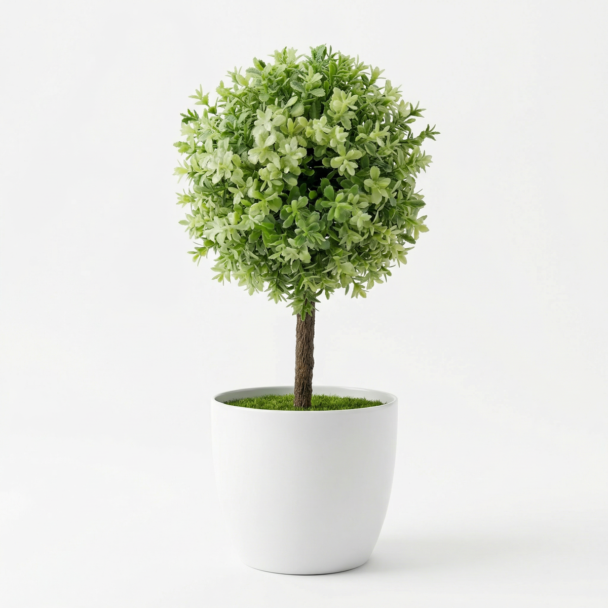 Künstlicher Mini-Kugelbaum 27 cm mit Dekotopf