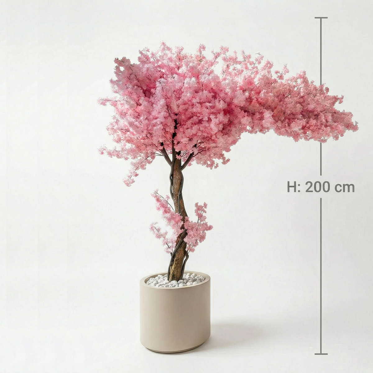 Kunst kersenbloesemboom 200–250 cm, maatvoering 200 cm