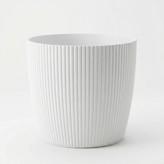 Plantenpot Ø26 cm Geribbeld CALMA