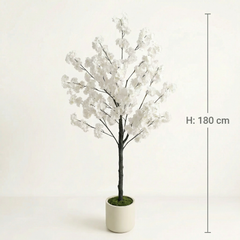 Kunst Kersenbloesemboom Wit 130–180 cm