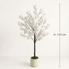 Kunst Kersenbloesemboom Wit 130–180 cm
