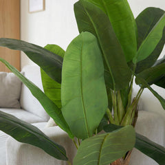 Kunst Bananenplant 120 cm (set van 2)