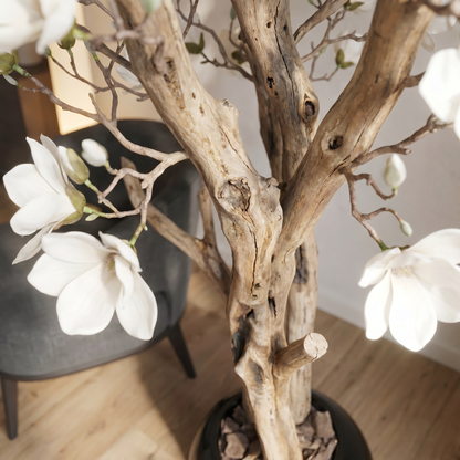 Künstlicher Magnolienbaum 220 cm mit Dekotopf