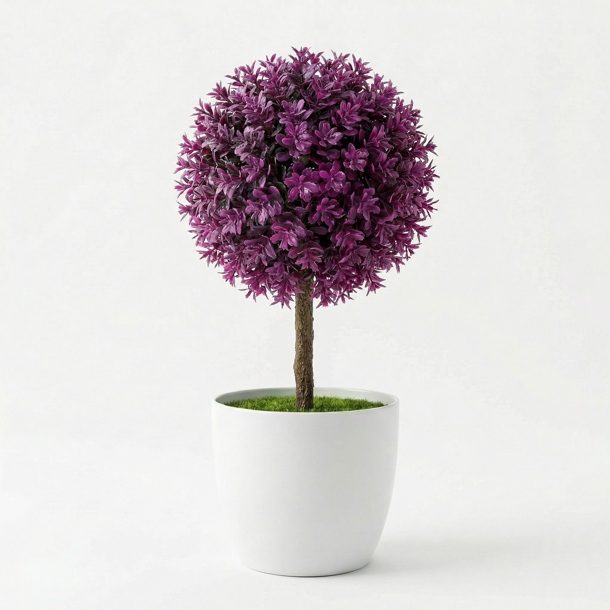 Künstlicher Mini-Kugelbaum 27 cm mit Dekotopf