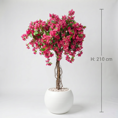 Kunst Bougainvillea Roze 210 cm
